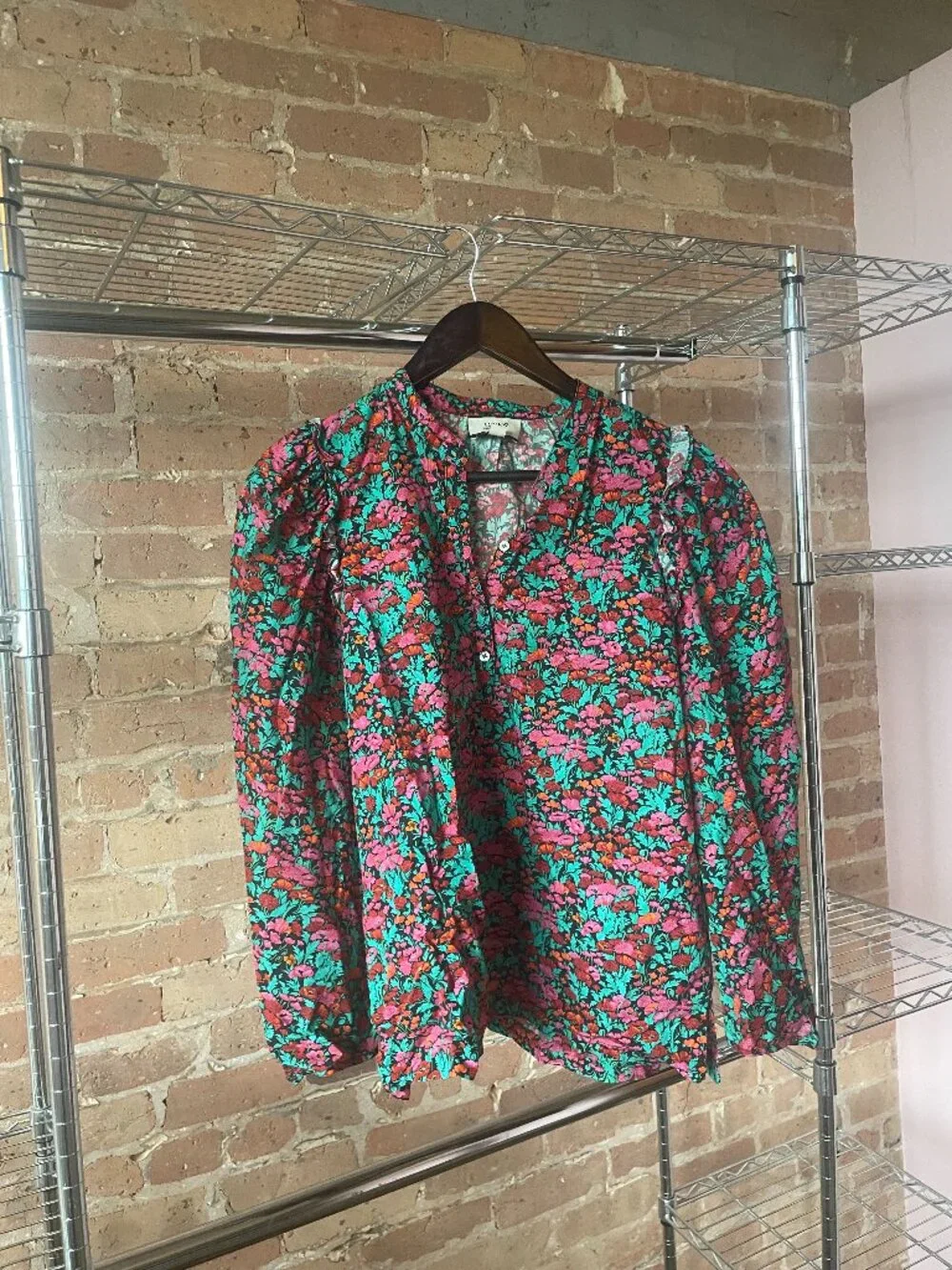 J Crew Floral Top